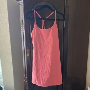 HALARA Coral Pink Mini Dress